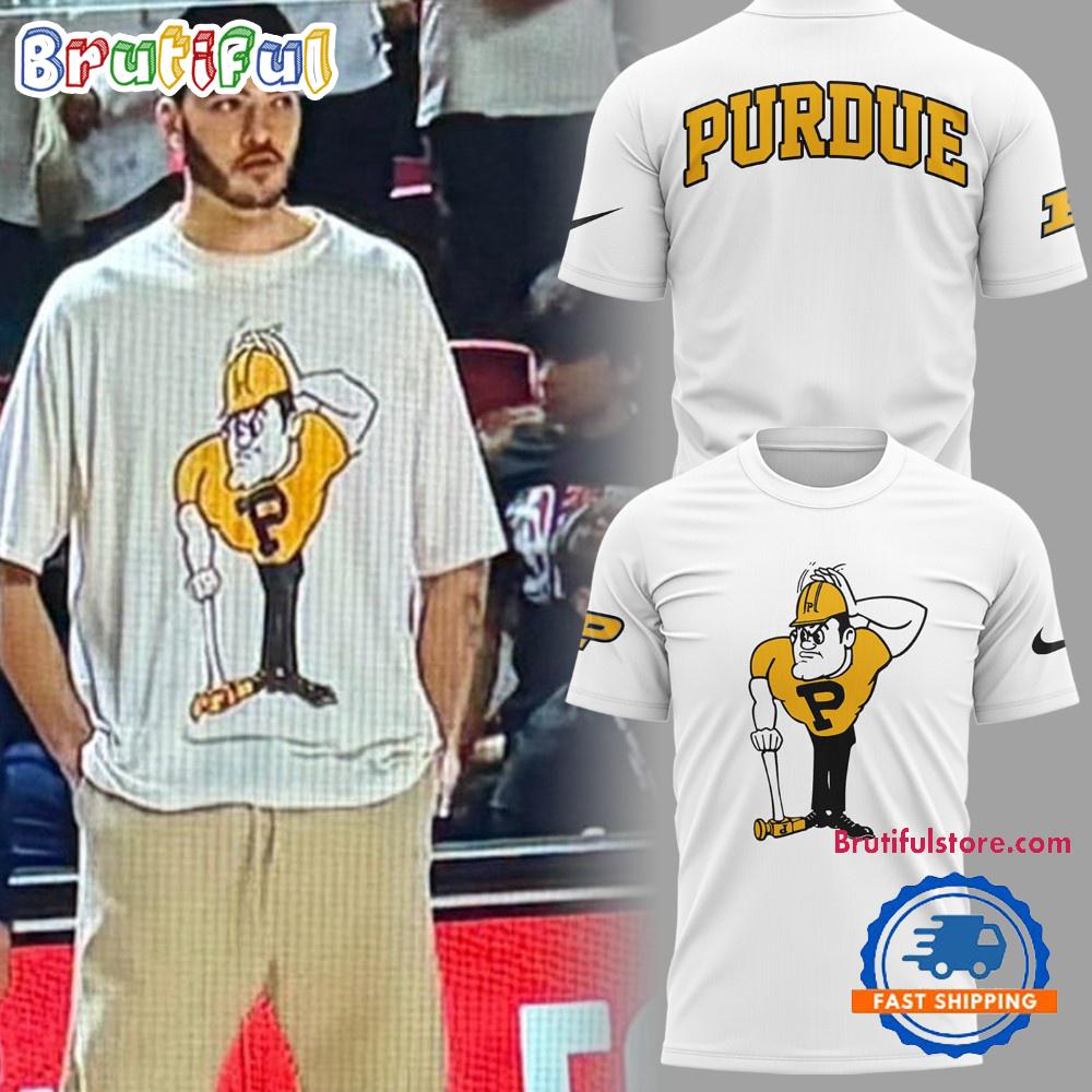Purdue Boilermakers Men’s Basketball 2025 Mascot Limited Edition Hoodie T-Shirt