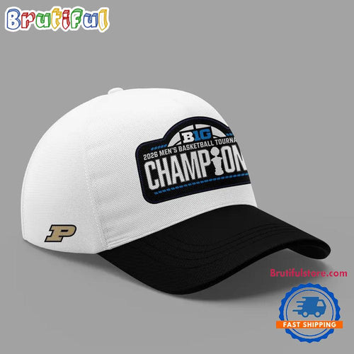 Purdue Boilermakers Men’s Basketball 2026 Big Ten Tournament Champions Classic Cap