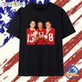 Purdy Joe Montana Steve Young Smoking T Shirt