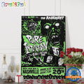 Pure Intention The Basement Nashvill TN Oct 20 2024 Tour Poster Canvas Art