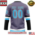 Quad City Storm Professional Limited Edition Grey Custom Hockey Jersey