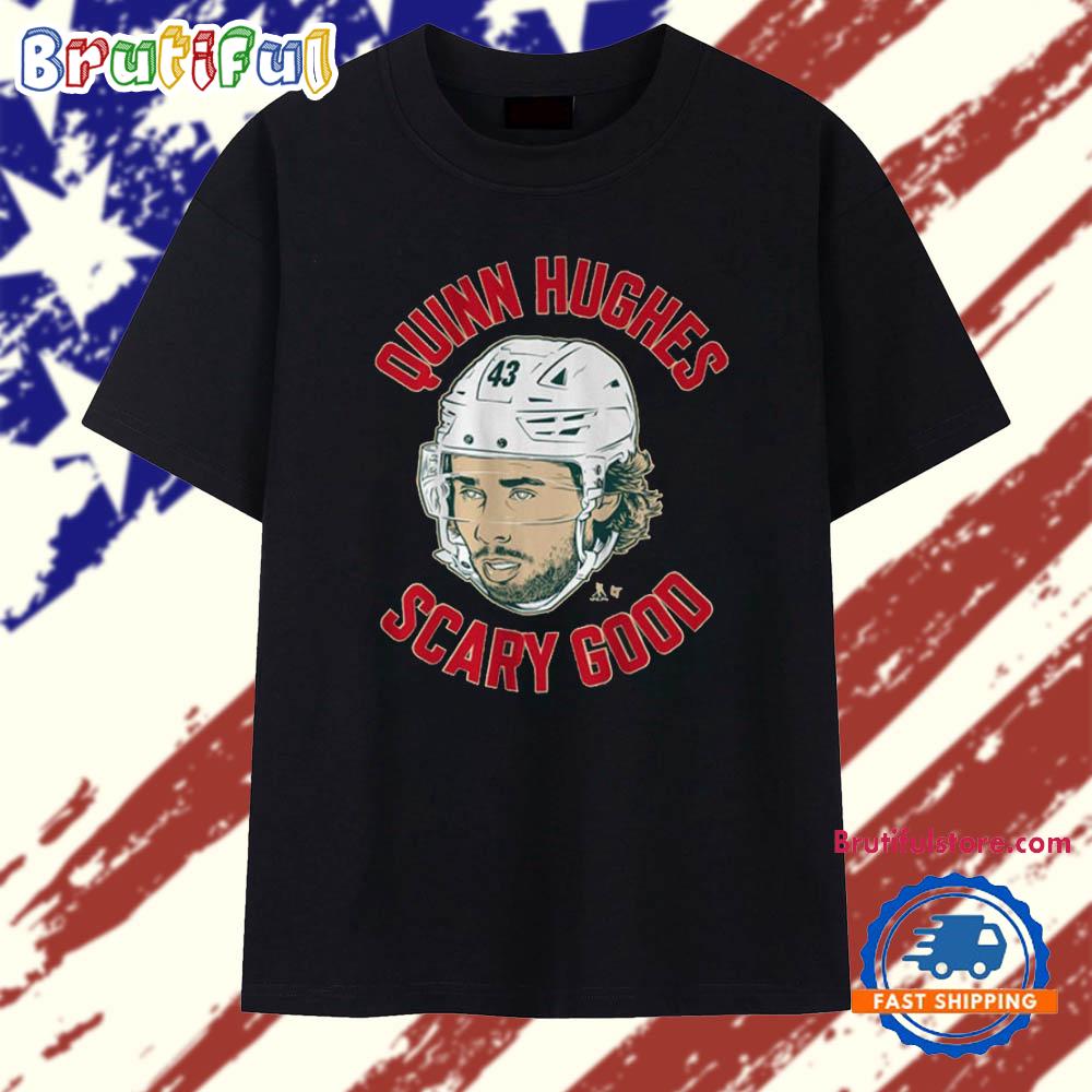 Quinn Hughes Ghost Eyes T Shirt