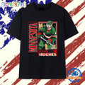 Quinn Hughes Minnesota Vintage Card signature T Shirt