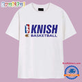 Rachel Green wearing Knish Knicks Basketball Logo T Shirt