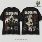 Radiohead Music Alternative Rock Black T-Shirt