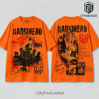 Radiohead Music Alternative Rock Black T-Shirt