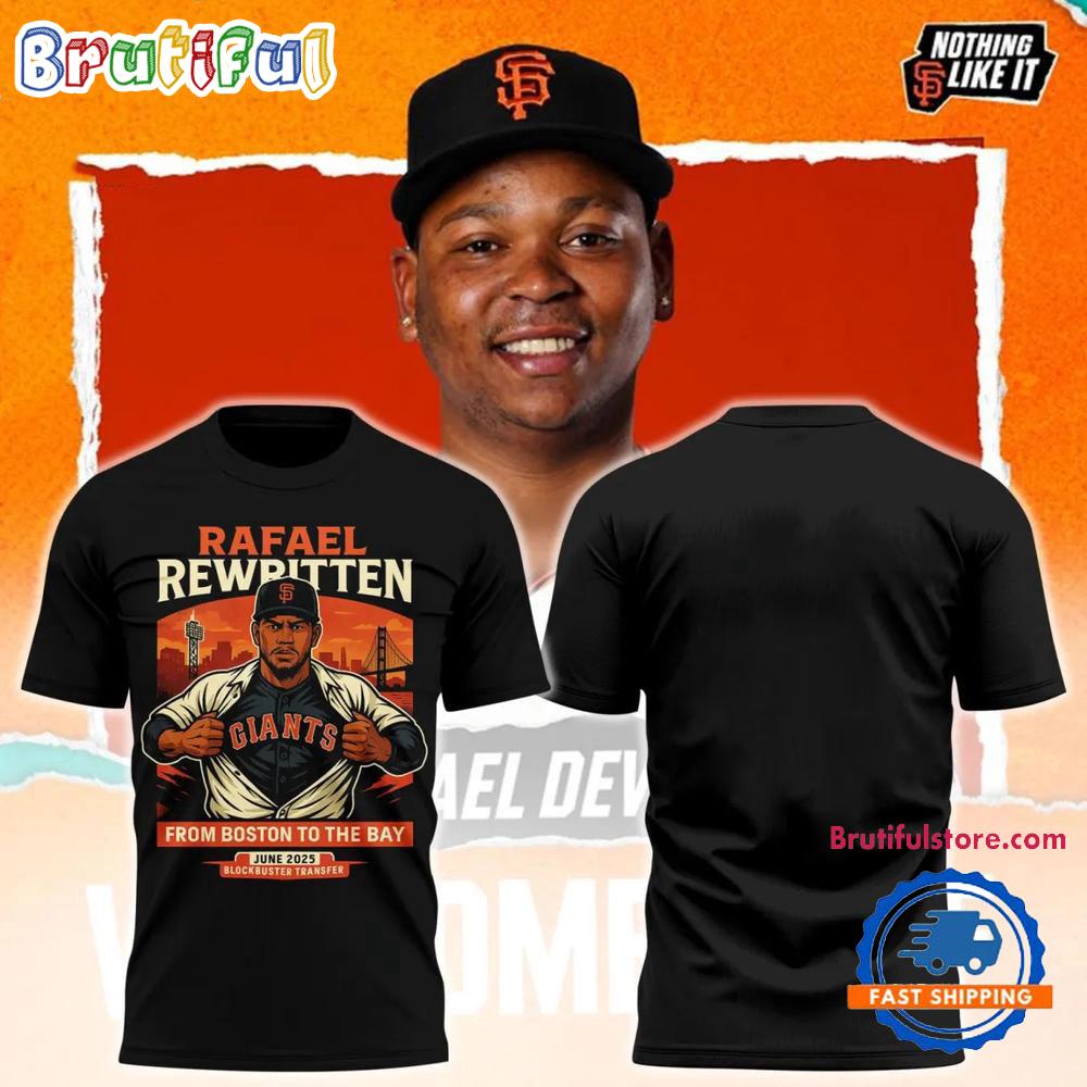 Rafael Devers From Boston To The Bay 3D Shirt