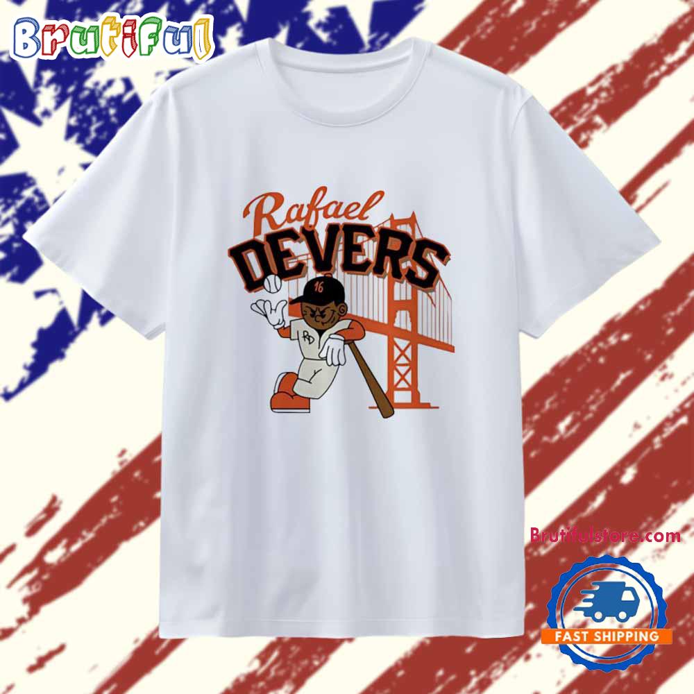 Rafael Devers San Francisco Giants Mid-Summer Caricature T Shirt