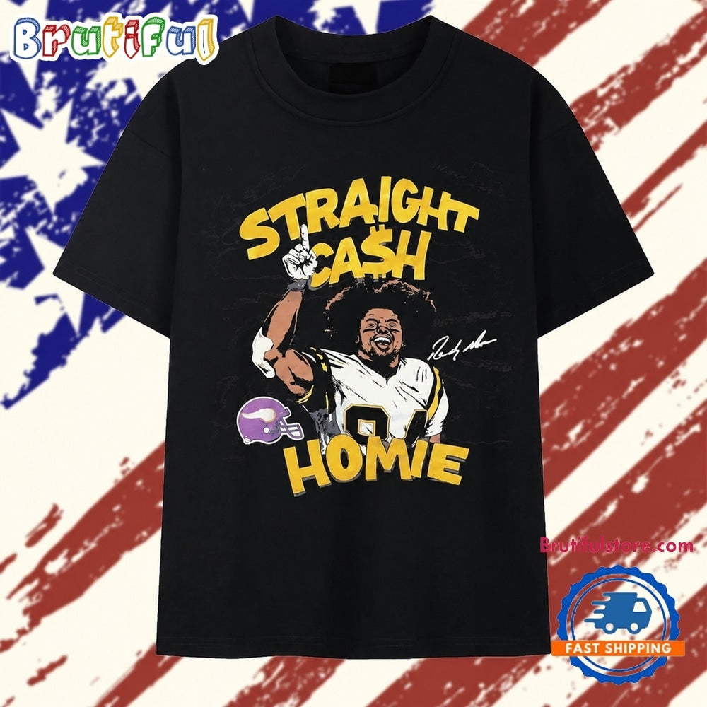 Randy Moss Minnesota Vikings Straight Cash Homie Signature T Shirt