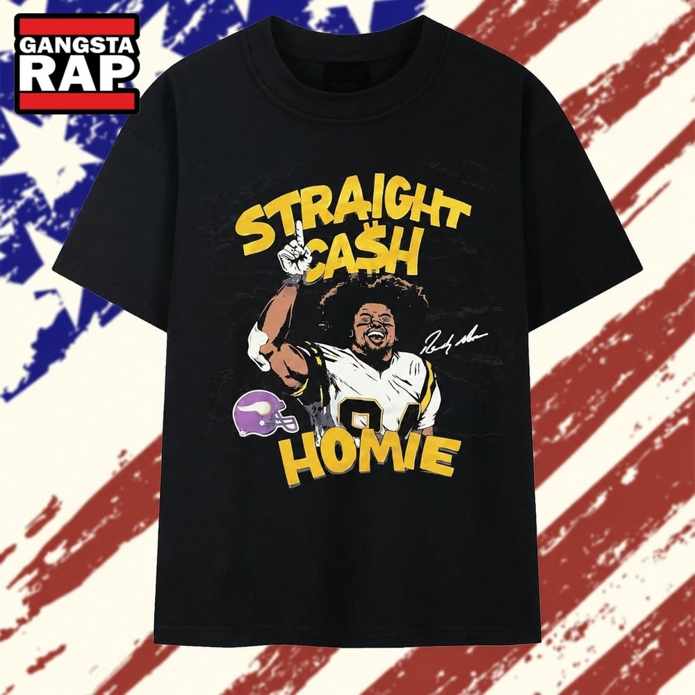 Randy Moss Minnesota Vikings Straight Cash Homie Signature T Shirt