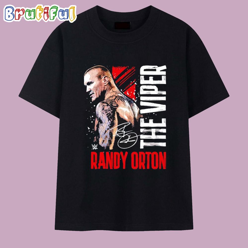 Randy Orton the Viper Gritty Wwe Signature T Shirt