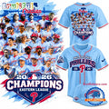 Reading Fightin Phils Eastern League Champions Team Graphic Baseball Jersey