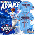 Reading Fightin Phils Northeast Division Champions 2026 Baseball Jersey