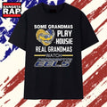 Real Grandmas Watch Parramatta Eels Rugby League Fans Graphic T Shirt