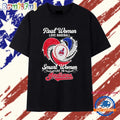 Real Women Love Baseball and Smart Women Love the Cleveland Indians T Shirt