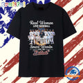 Real Women Love Baseball Smart Women Love The Detroit Tigers T Shirt
