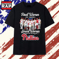 Real Women Love Baseball Smart Women Love The Phillies T Shirt