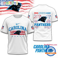 Red White And Carolina Panthers 4th Of July Independence Day All Over Print Shirt