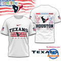 Red White And Houston Texans 4th Of July Independence Day All Over Print Shirt