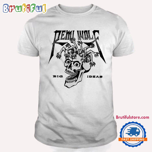 Remi Wolf Big Ideas Skull New 2024 T Shirt
