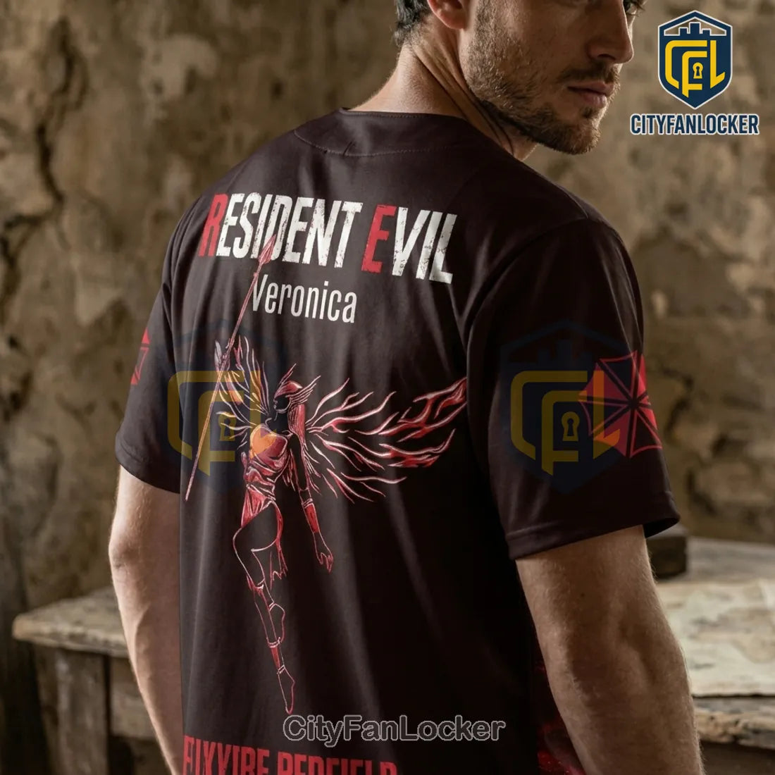Resident Evil Code Veronica Claire Redfield 2026 Baseball Jersey