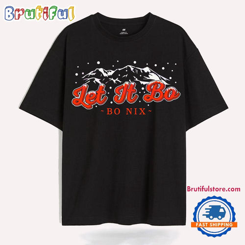 Retro Bo Nix Let It Bo Denver Broncos Football Limited Edition T Shirt