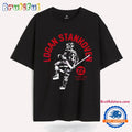Retro Logan Stankoven 22 Carolina Hurricanes Hockey T Shirt