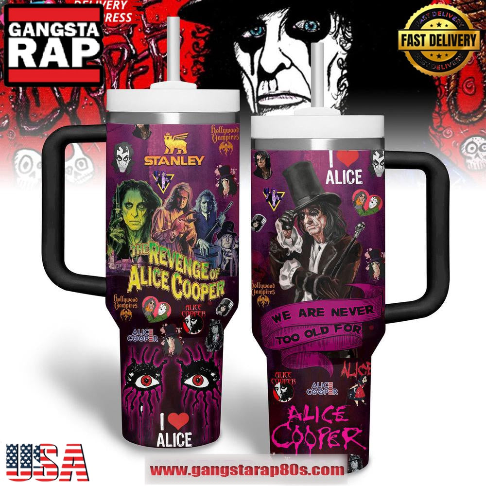 Revenge of Alice Cooper Special Stanley Tumbler Cup 40oz