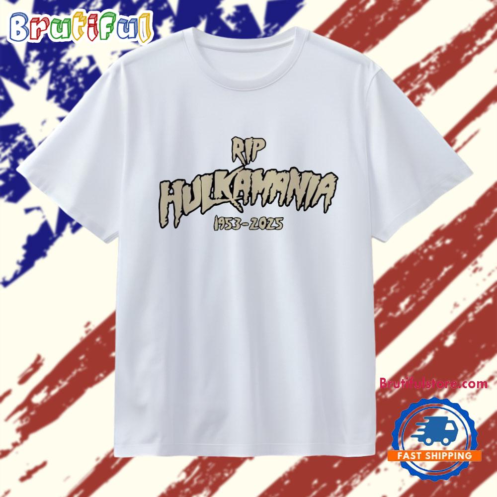 RIP Hulkamania 1953-2025 Hulk Hogan T Shirt