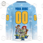 Roanoke Rail Yard Dawgs Toy Story Replica 2026 Custom Hockey Jersey