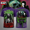 Rob Zombie Tour 2026 All Over Print 3D Shirt Hoodie T-Shirt