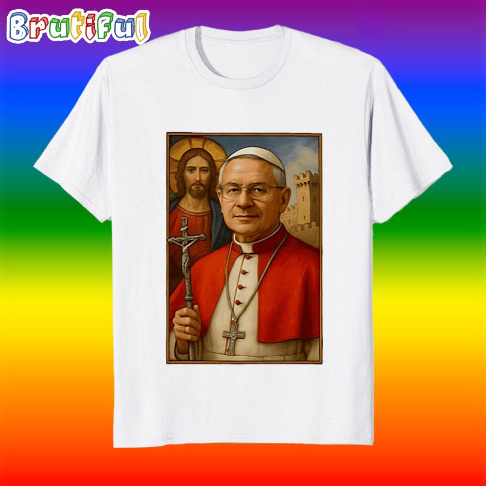 Robert Prevost Pope Leo XIV Shirt First American Pope T Shirt