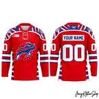 Rochester Americans 2026 Bills Day Custom Limited Hockey Jersey