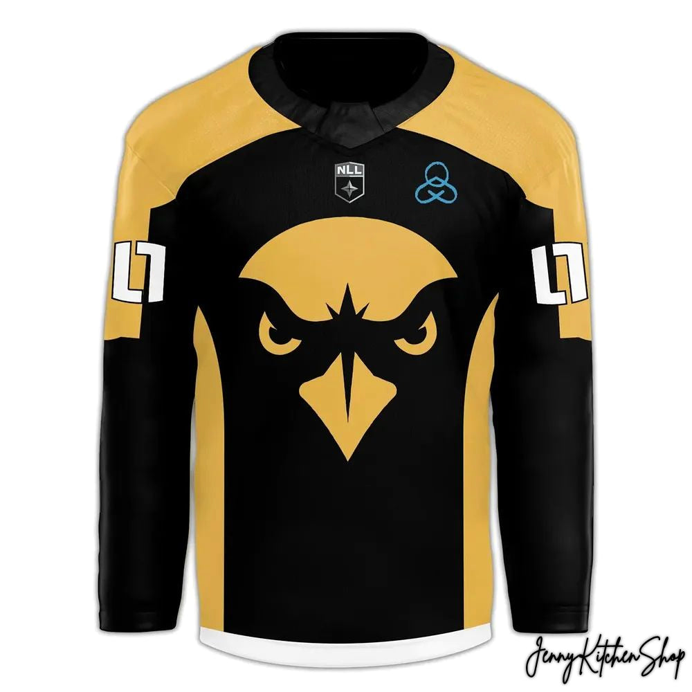 Rochester Knighthawks C.U.R.E. Childhood Cancer Knight 2026 Jersey