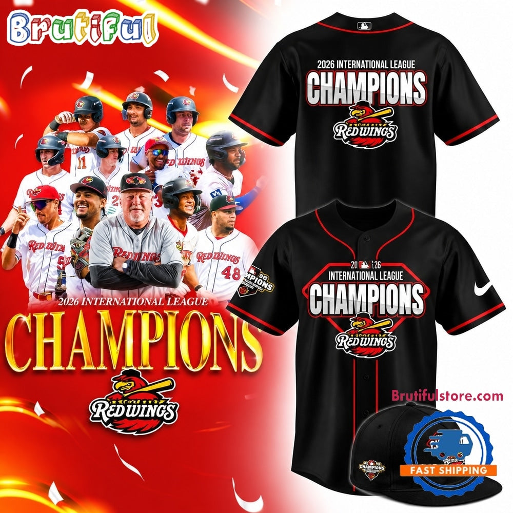 Rochester Red Wings International League Champions 2026 Baseball Jersey