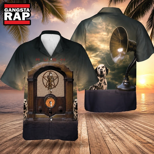 Rock Band Rush The Spirit Of Radio Summer Aloha Hawaiian Shirt, Music Hawaiian Shirt