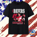 Rocky Beers 81 Oklahoma Sooners Tight End T Shirt