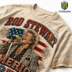 Rod Stewart America 250 Iconic Rock Legend Anniversary T-Shirt