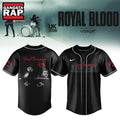 Royal Blood UK Tour 2026 Limited Edition Signature Graphic Baseball Jersey