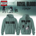 Royal Blood UK Tour 2026 Limited Edition Signature Hoodie T-Shirt
