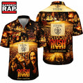 Rush Beyond the Lighted Stage Hawaiian Shirt, Music Hawaiian Shirt