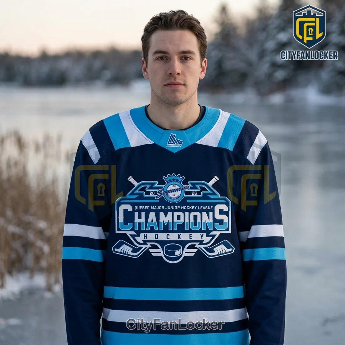 Saguenéens Chicoutimi 2026 Champions Limited Edition QMJHL Hockey Jersey
