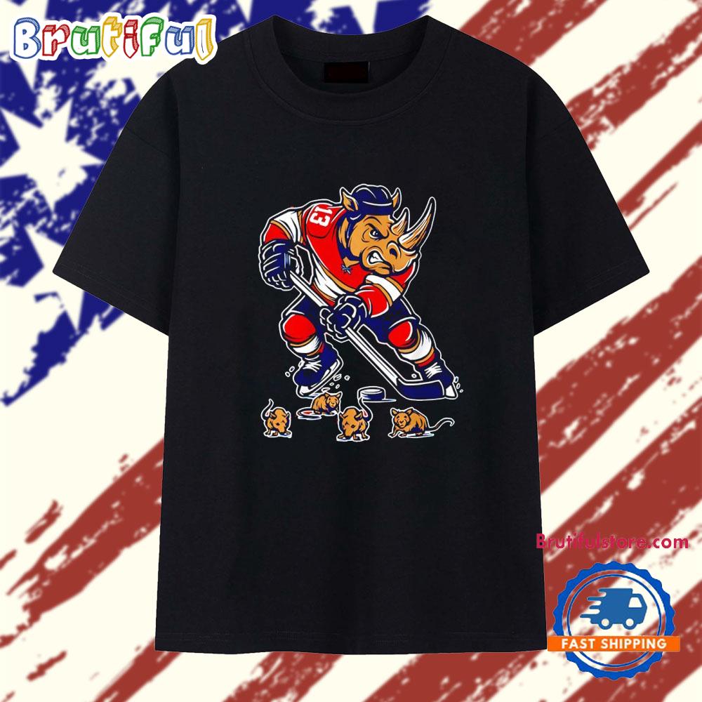 Sam Reinhart Rhino Florida Panthers T Shirt