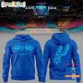 San Antonio Spurs Go Spurs Go 2026 NBA Playoffs Blue Hoodie T-Shirt