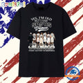 San Antonio Spurs Greatness Legends Signatures Vintage Basketball T Shirt