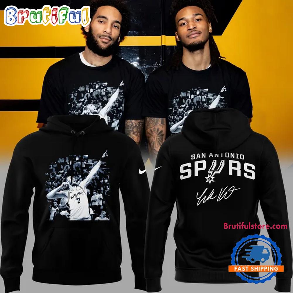 San Antonio Spurs On Wednesdays We Wear Luke 2026 Limited Edition Hoodie T-Shirt