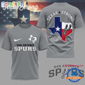 San Antonio Spurs Texas Strong 2025 All Over Print Shirt