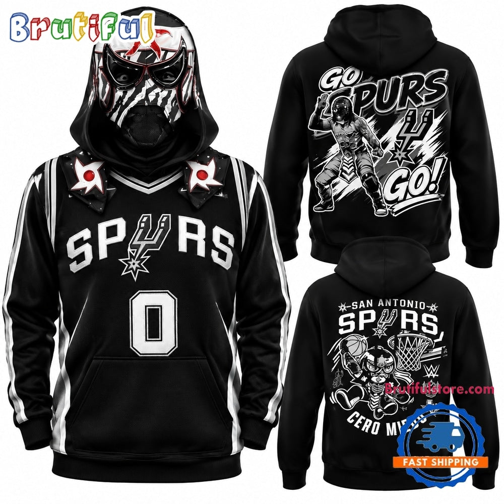 San Antonio Spurs x Cero Miedo WWE Superstar Penta 2026 Hoodie