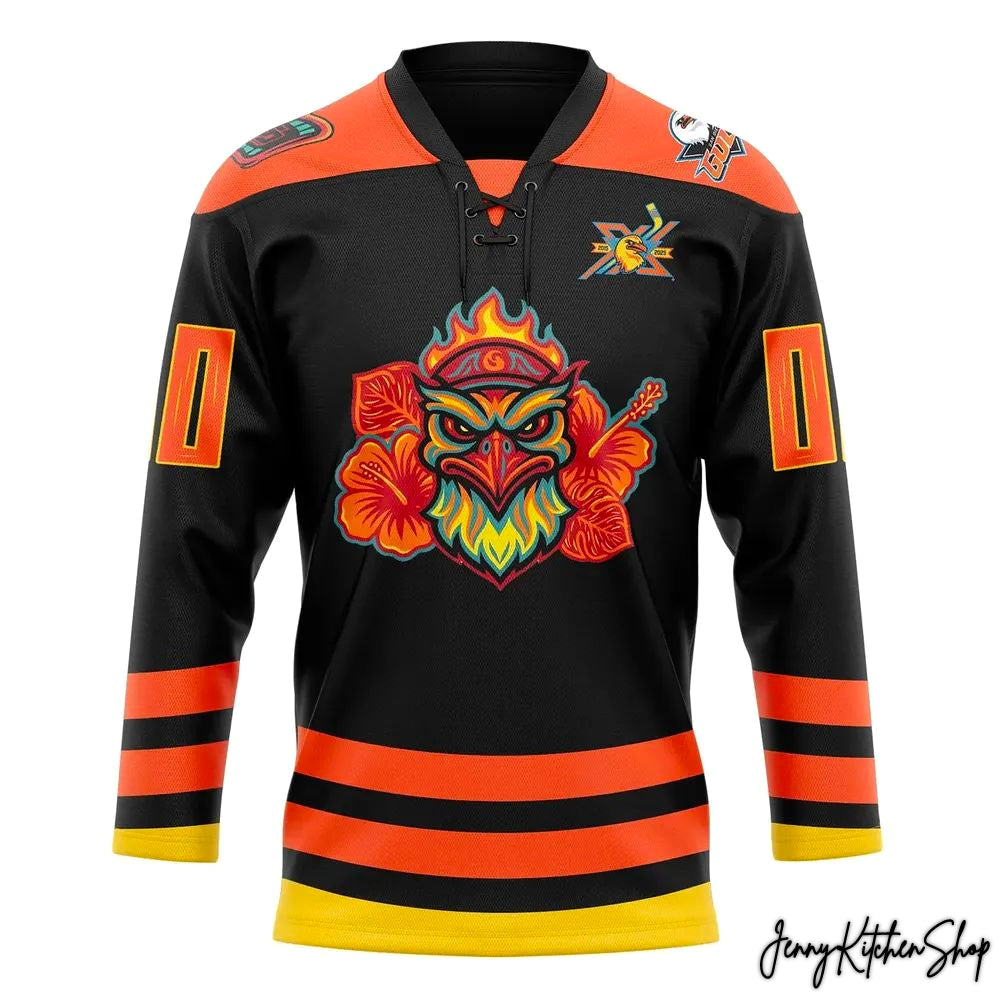 San Diego Gulls 2026 Aloha Night Fans Custom Jersey