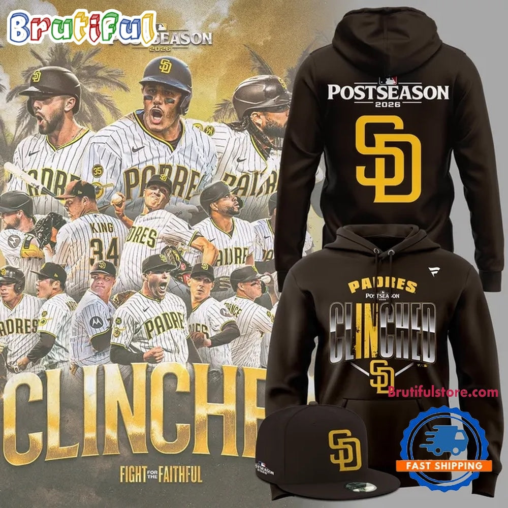 San Diego Padres 2026 MLB Postseason Hoodie T-Shirt